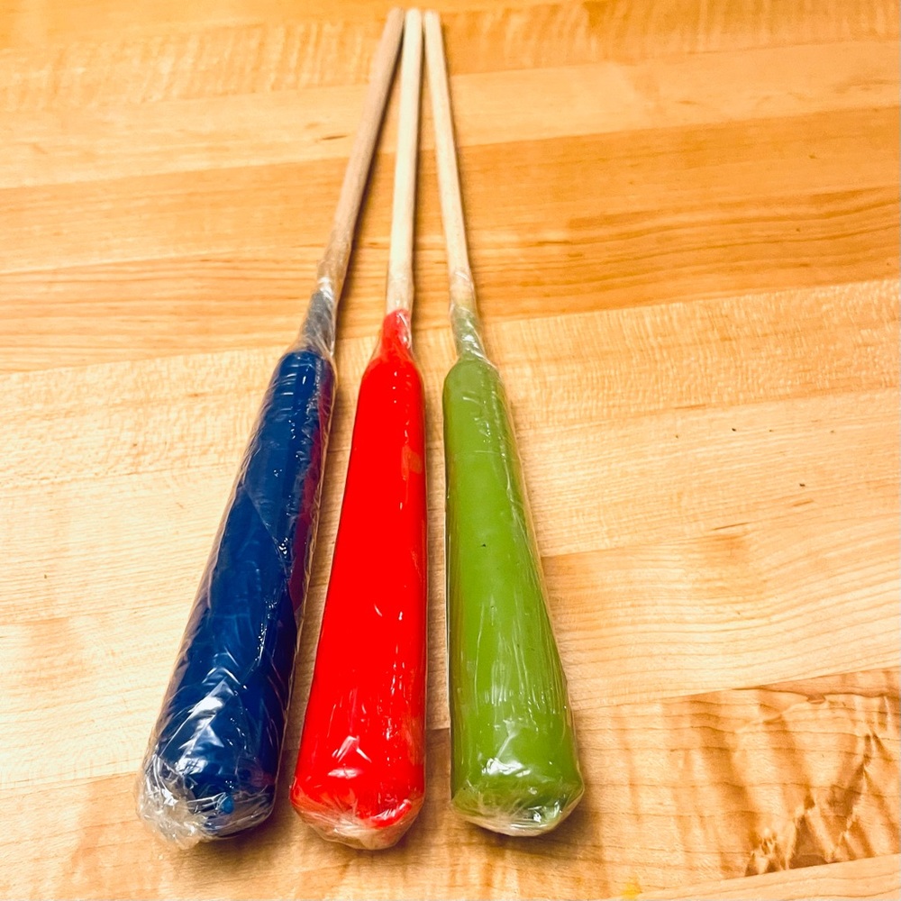 Set of 3 World Market Citronella Torch Candles. 12”. 3.5 hour burn time.